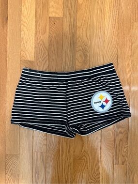 NFL Black & White Striped Team Tee
